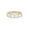 four diamond east-west bling ring,<br>emerald cut, in 18k yellow gold <span class='visuallyhidden'>Call, text 323-404-2959 if you need shopping assistance.</span>